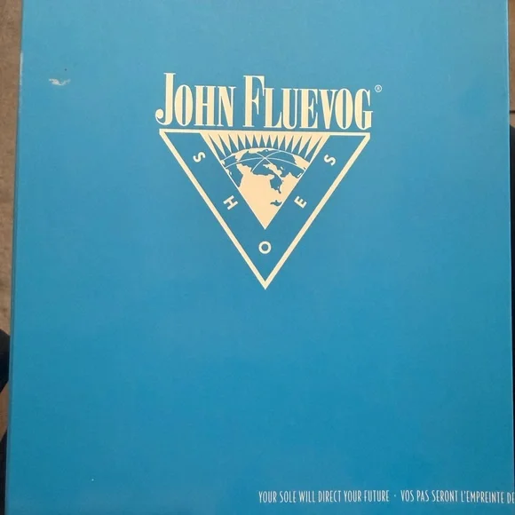 John Fluevog Red and Cream Embroidered Heels - Picture 10 of 11